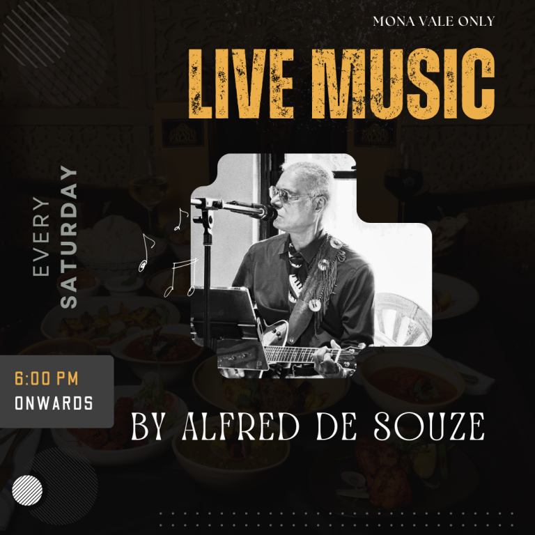 LIVE Music at The Royal Palace Indian Restaurant in Mona Vale